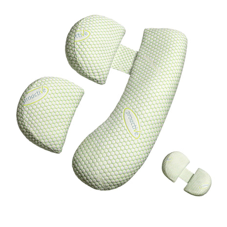 Oternal Pregnancy Pillow for Pregnant Women, Soft Pregnancy Body Pillow, Support for Back, Belly, Hips, Legs, Maternity Pillow with Detachable and Adjustable Pillow Cover