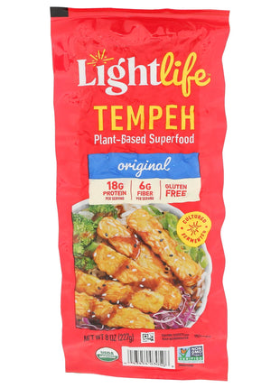 Lightlife Original Organic Tempeh, 8 Oz
