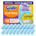 Swiffer Dusters Refill for Cleaning, Feather & Microfiber Duster Disposable Alternative, for Dusting Furniture, Blinds, Ceiling Fans, Walls, Helps Remove Allergens, Lavender, 18ct