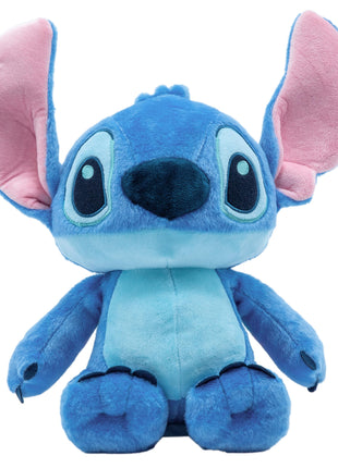 Disney Baby Lilo & Stitch Soft Huggable Stuffed Animal Cute Plush Toy for Toddler Boys and Girls, Gift for Kids, Blue Stitch 15 Inches