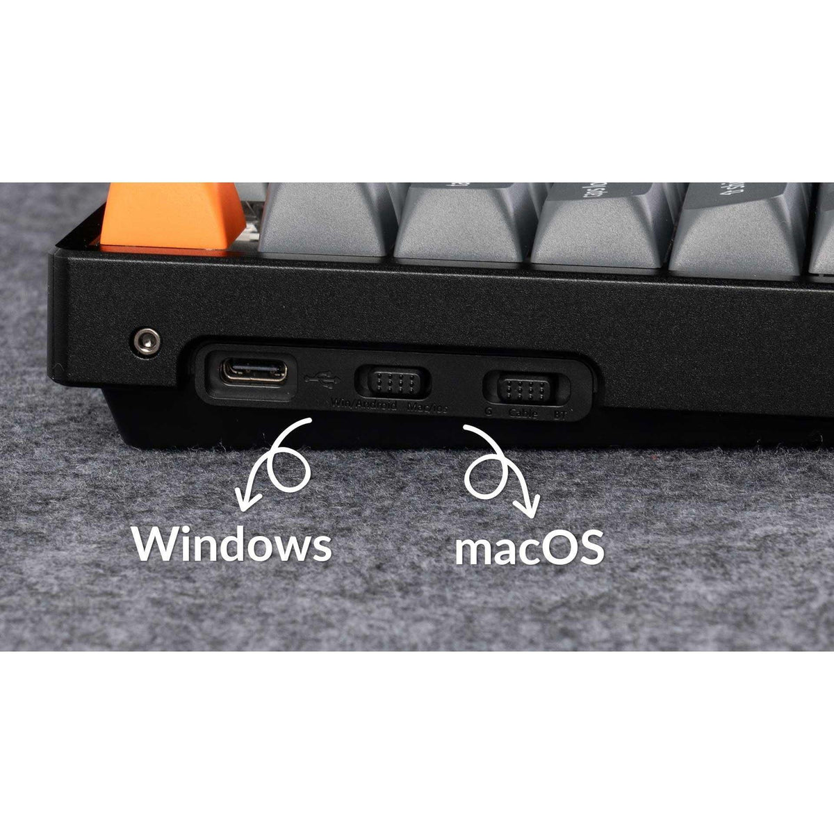 Keychron K8 Max QMK Wireless Custom Mechanical Keyboard, Hot Swappable TKL 80% Layout Bluetooth/2.4G/USB-C Programmable, Aluminum Frame Super Red Switch NKRO Gaming Keyboard for Mac/Windows