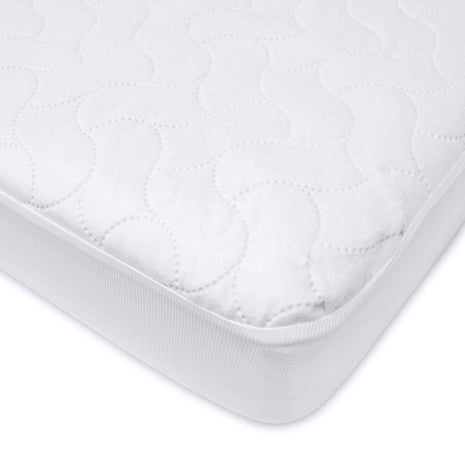 American Baby Company Waterproof Fitted Crib Mattress Protector 52" x 28" | Quilted, Noiseless, Soft & Breathable Crib & Toddler Mattress Pad Cover