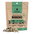 Vital Essentials Minnows Cat Treats, 0.5 oz | Freeze-Dried Raw | Single Ingredient | Grain Free, Gluten Free, Filler Free