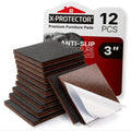 X-PROTECTOR Non Slip Furniture Pads – 12 Premium Furniture Grippers 3