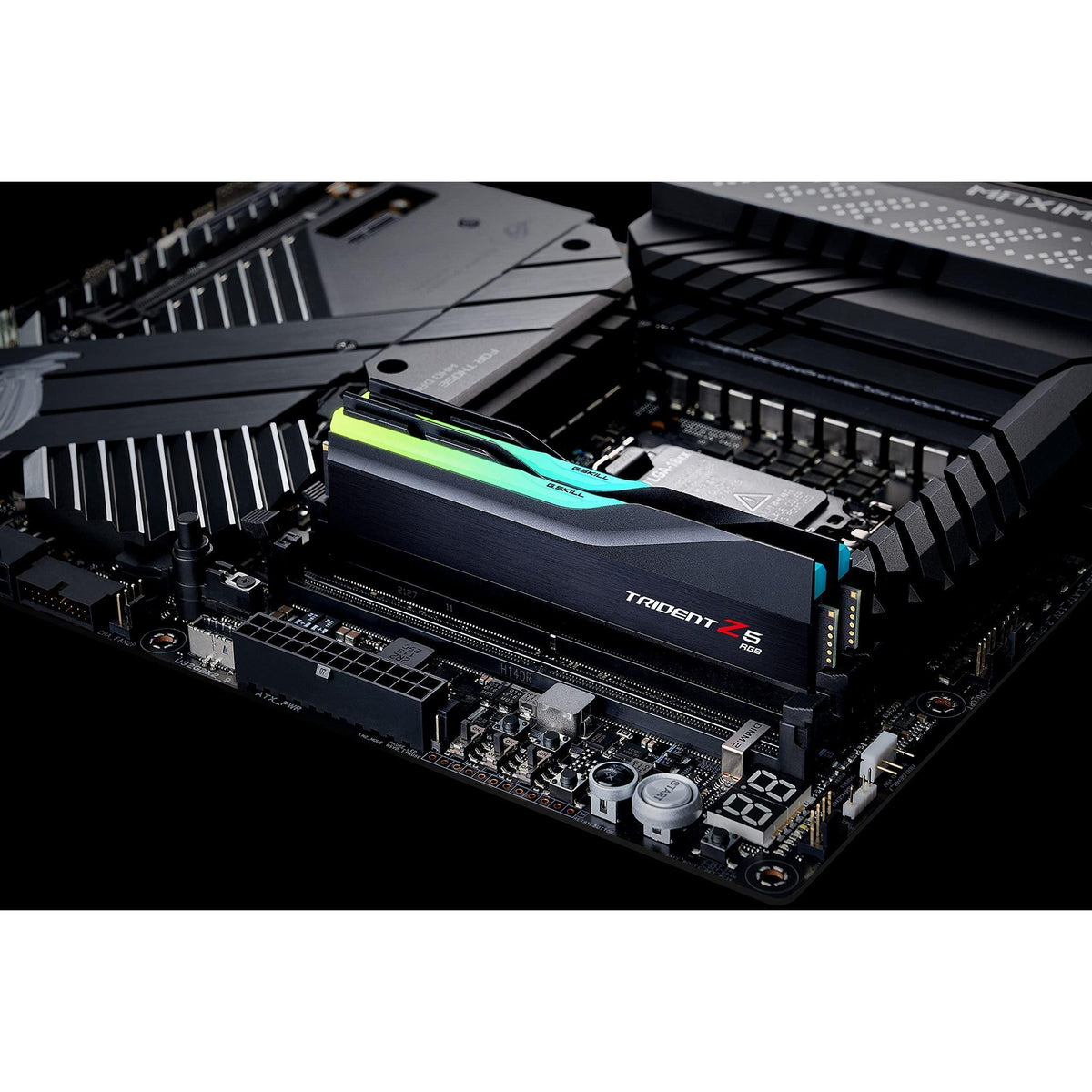 32GB G.Skill DDR5 Trident Z5 RGB 6000MHz CL30 1.35V Dual Channel Kit 2X 16GB Black