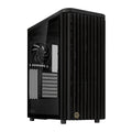 ASUS ProArt PA401 Wood Edition ATX Mid-Tower PC Case 鈥?Tempered Glass, FSC-Certified Wooden Front Panel, Dual 160mm Fans, Power & Reset Button Lock, USB-C 20Gbps, Detachable PSU Bracket