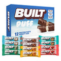 Built Bar, Puff Protein Bars, Variety Pack, Collagen, On-the-go Snacks, Breakfast Bar, Mixed Sampler, 12 Pack