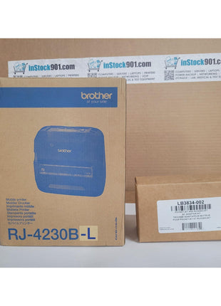 Brother Rugged Jet RJ4230B-L Mobile 4IN DT Printer USB BT H/MFI NFC Pairing