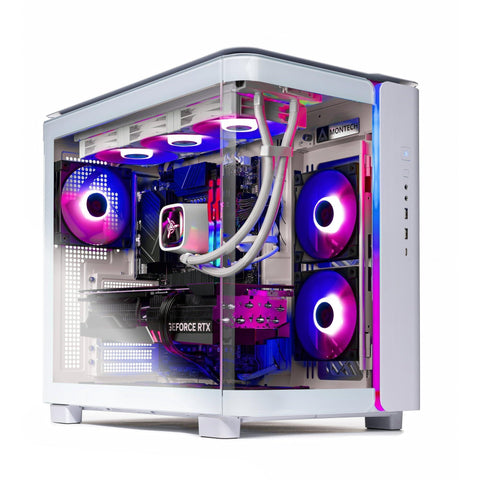 Skytech King 95 Gaming PC Desktop, Ryzen 7 7800X3D 4.2 GHz (5GHz Turbo Boost), NVIDIA RTX 5070 Ti 16GB, 1TB Gen4 SSD, 32GB DDR5 RAM 6000 RGB, 850W Gold ATX 3.0 PSU, 360mm ARGB AIO, Wi-Fi, Win 11