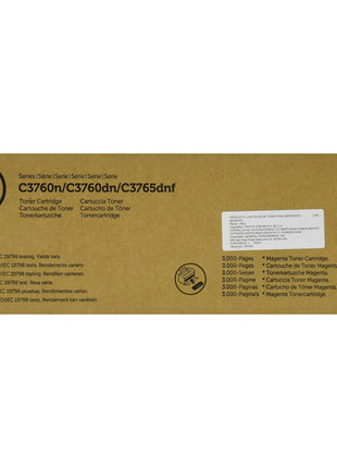 Dell 2GYKF Toner Cartridge C3760N/C3760DN/C3765DNF Color Laser Printer