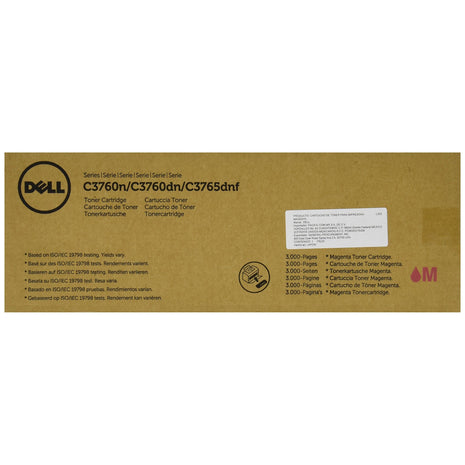 Dell 2GYKF Toner Cartridge C3760N/C3760DN/C3765DNF Color Laser Printer