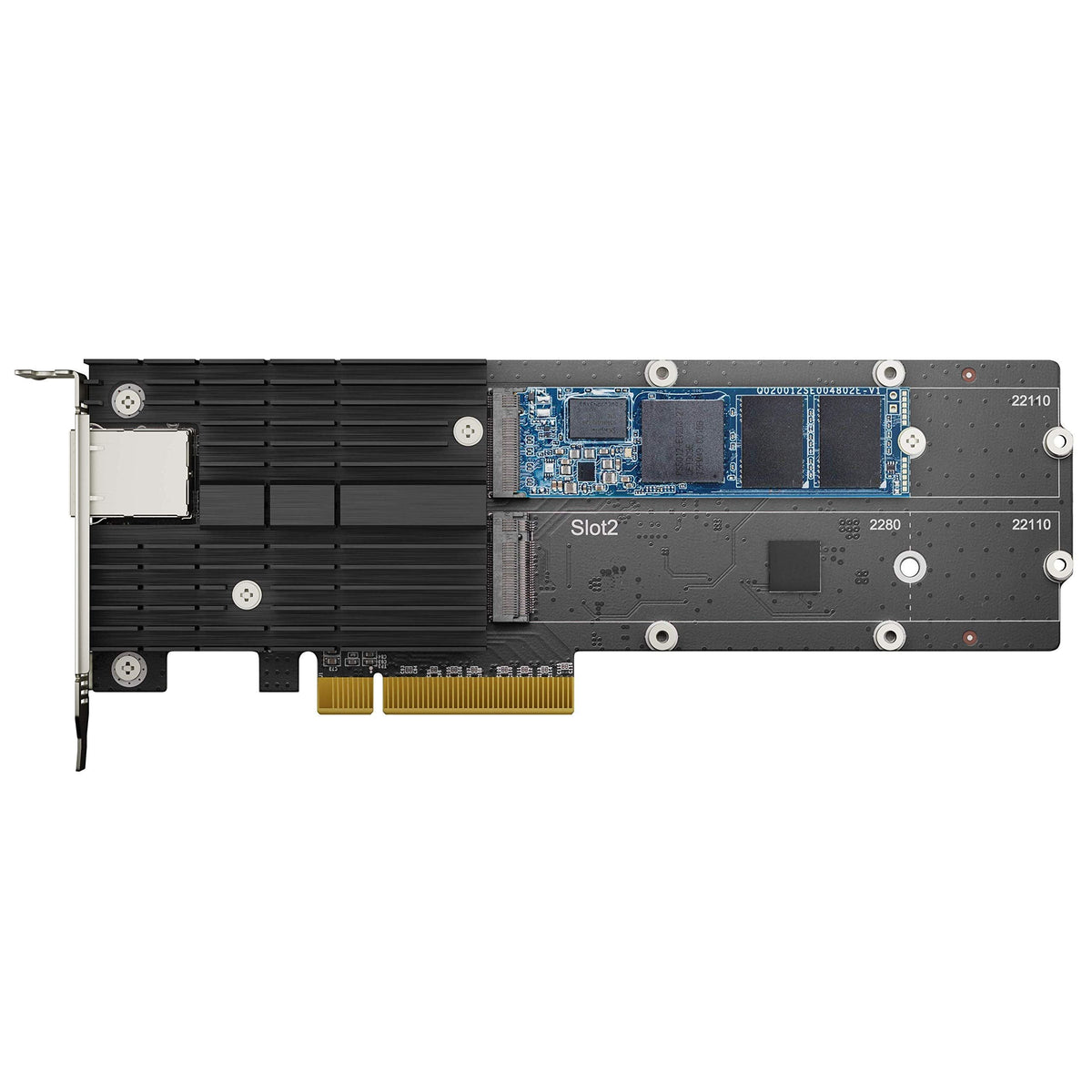 Synology 10Gb Ethernet and M.2 Adapter card E10M20-T1, RJ-45; 1 port
