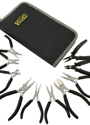 10-Piece Jewelry Pliers Set Jewelry Making Tools