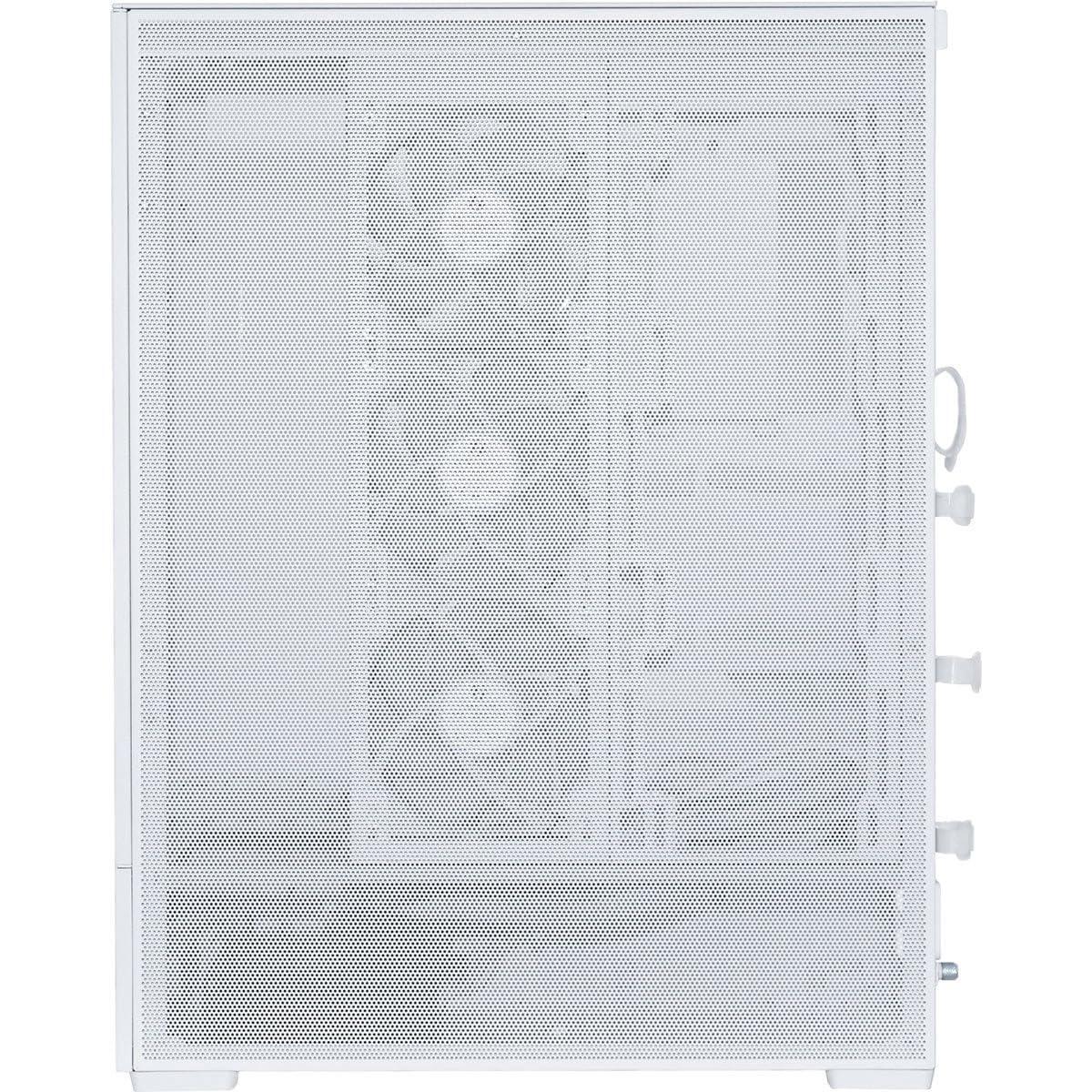 Lian Li SUP01 RGB Tempered Glass ATX Small Tower Computer Case, White