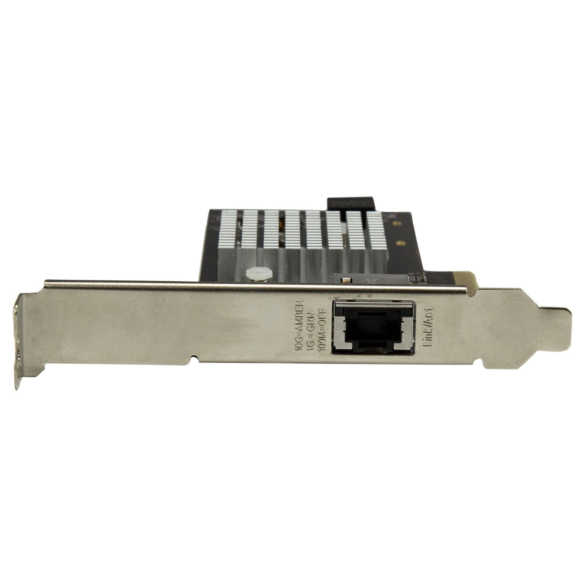 StarTech.com 1 Port 10G PCIe Network Card - 10GBase-T/NBASE-T - RJ45 Port - Intel X550 Chipset - Ethernet Card - Network Adapter - Intel NIC Card (ST10000SPEXI) Red