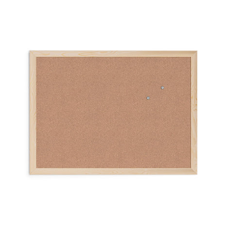 U Brands Cork Bulletin Board, 18 inch x 24 inch Inches, Light Birch Wood Frame (265U00-01)