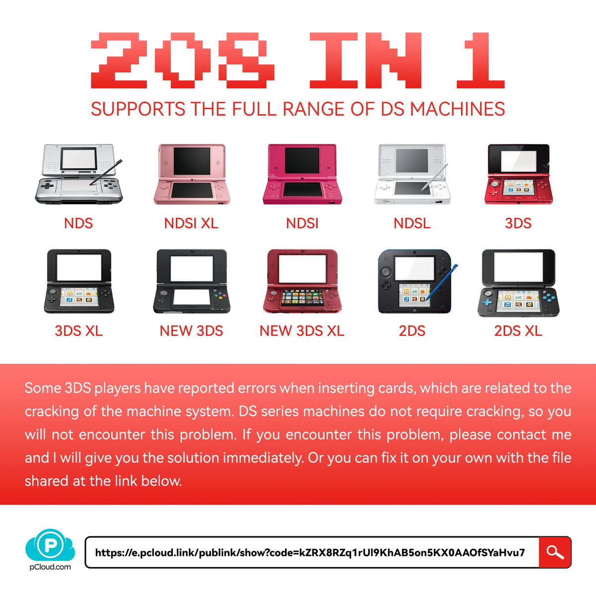 【2025 Newest】208 in 1 Super Combo Game Cartridge, Retro Game Pack Card Compilation with 208 Games