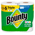 Bounty Select-A-Size Paper Towels, White, 2 Triple Rolls = 6 Regular Rolls