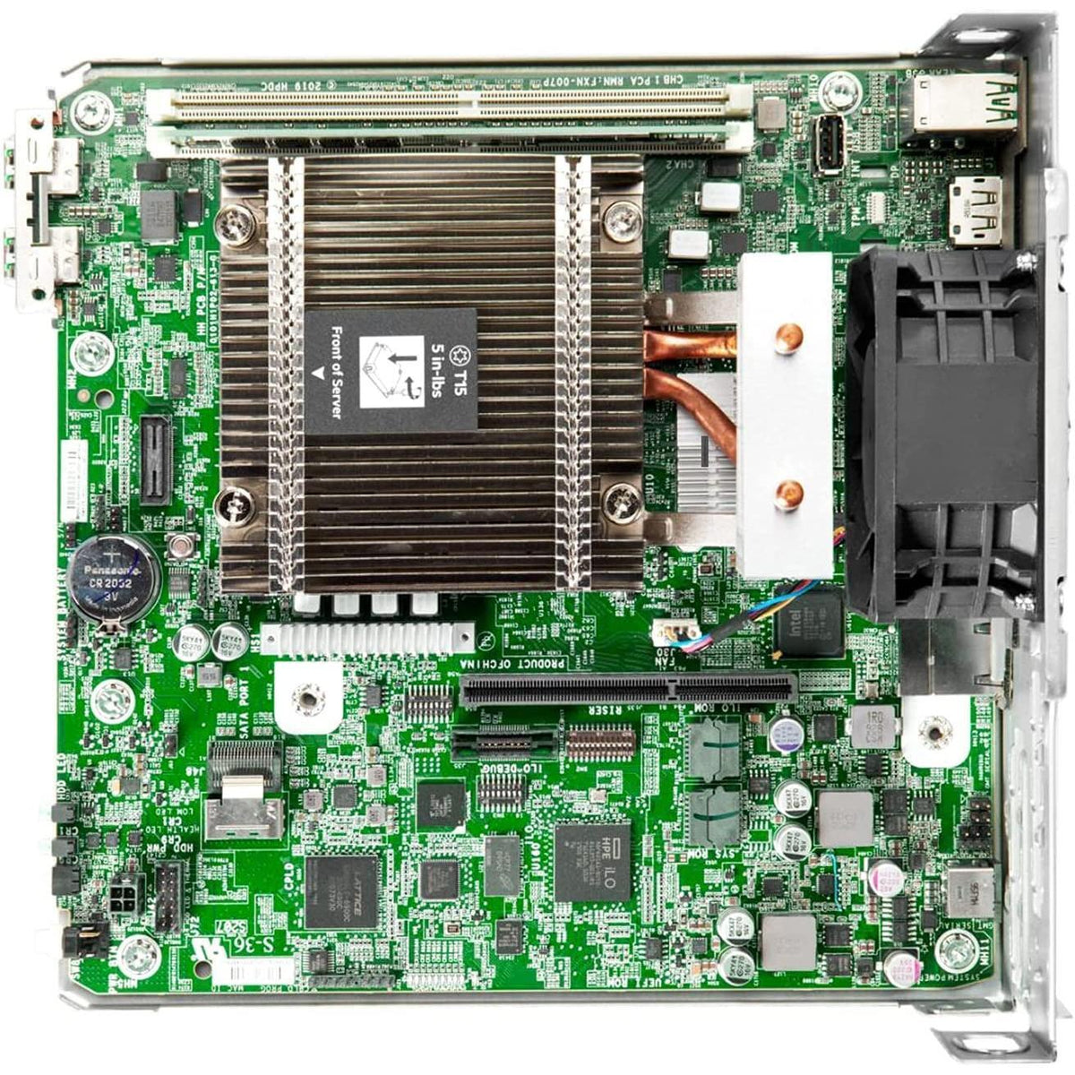 Hewlett Packard Enterprise HPE ProLiant MicroServer Gen10 Plus v2 Ultra Micro Tower Server for Small Business, Xeon E-2314 2.8GHz, 32GB Memory, 4TB SSD Storage, RAID, iLo
