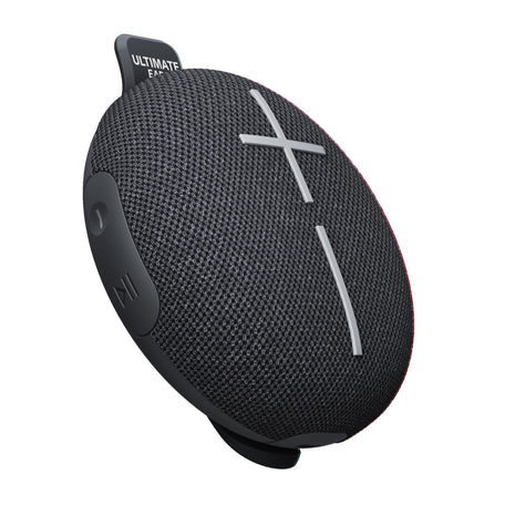 Ultimate Ears MINIROLL Waterproof Bluetooth Speaker - Gentle Black | Ultra-portable, balanced bass, IP67 dustproof, 131 ft (40 m) range