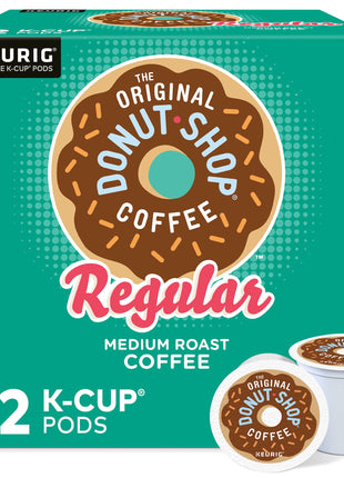 The Original Donut Shop Regular Keurig Single Serve K Cup Pods, Medium Roast Coffee, 72 Count