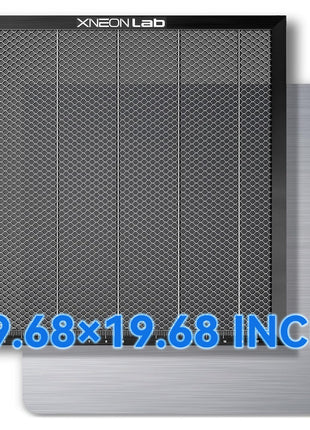 Honeycomb Laser Bed - 500 × 500 × 22mm Working Table with Aluminum Panel for XTool D1 /D1 Pro and Most Engraver Cutting Machine,Engraver Machine Accessories for Smooth Cut