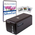 Plustek OpticFilm 8300i Ai Film Scanner - Converts 35mm Film & Slide into Digital, Bundle SilverFast Ai Studio 9 + QuickScan Plus, Include Advanced IT8 Calibration Target (3 Slide)
