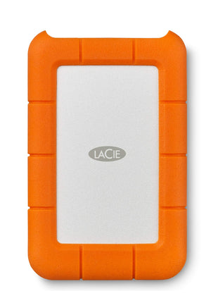 LaCie Rugged Mini, 1TB, 2.5", Portable External Hard Drive, for PC Mac iPad and iPhone, Data Rescue Service (LAC301558) | 1TB storage with USB 3.0 and password protection for travel, photography and backup