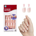 Kiss Everlasting French Nail Manicure, Chip-Free with Flexi-Fit Technology, Real Short, 