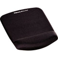 Fellowes® PlushTouch™ Mouse Pad With Wrist Rest, Black