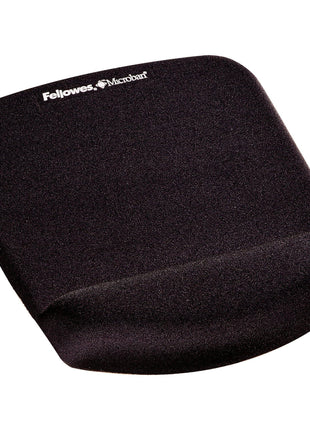Fellowes PlushTouch Foam Mouse Pad Wrist Support - Black (9252001)