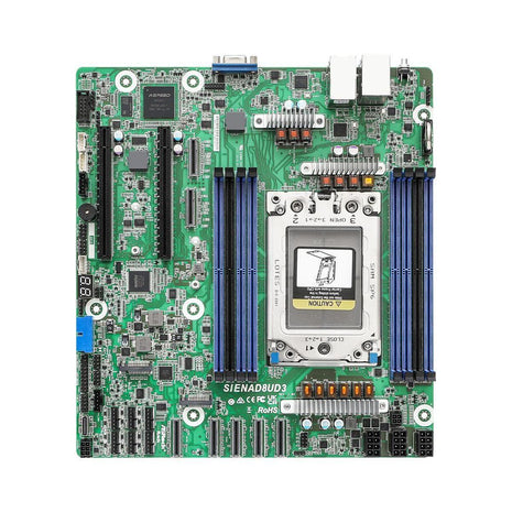 ASRock Rack Server Motherboard SIENAD8UD3 Deep Micro-ATX Single Socket SP6 (LGA 4844), AMD EPYCTM 8004 Series