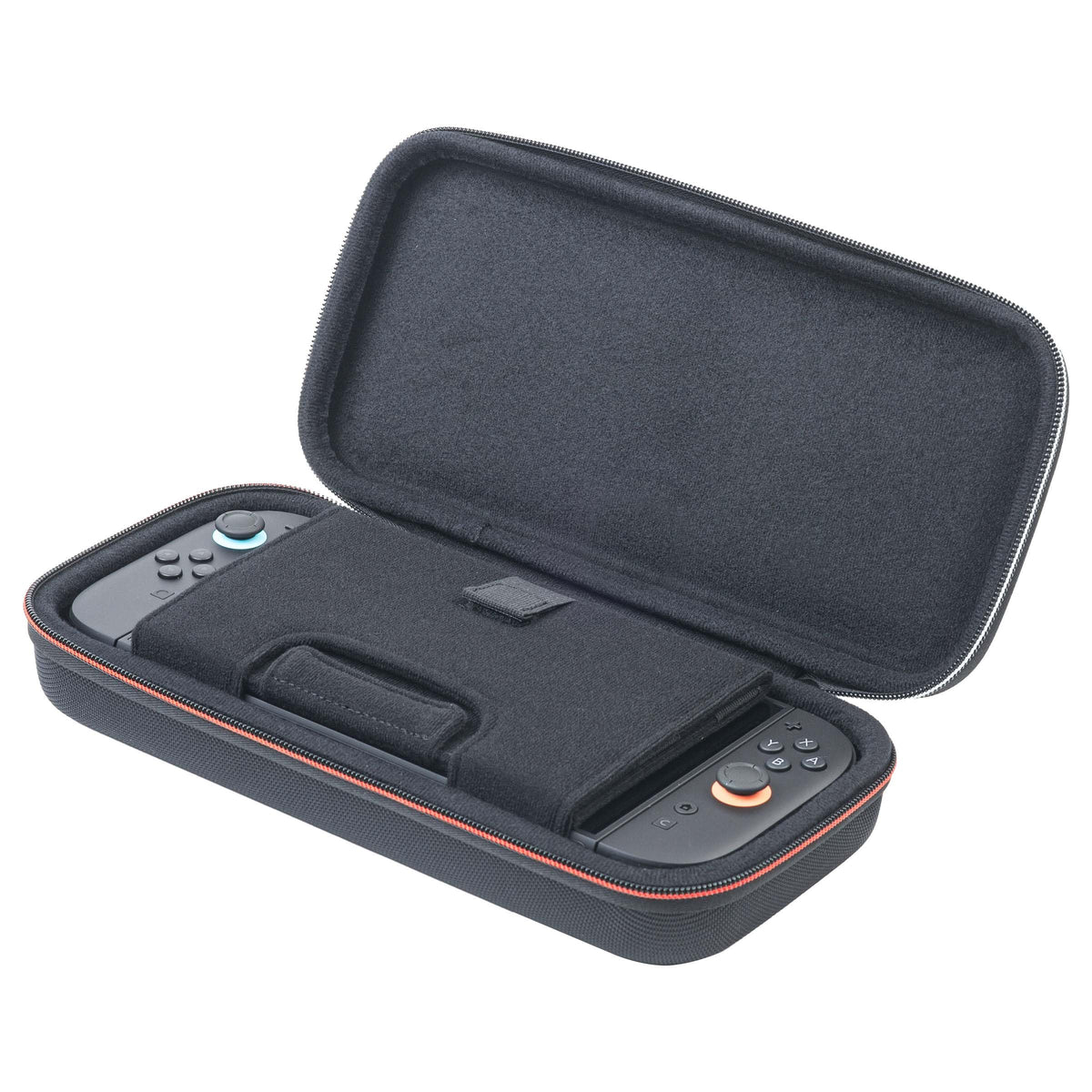 R.D.S. Industries, Inc. - Licensed Nintendo Switch 2, OLED & Nintendo Switch Systems Mario Kart Game Traveler Deluxe Travel Case – Holds System, Card Cases, & Game Cards, (NS212MKW)