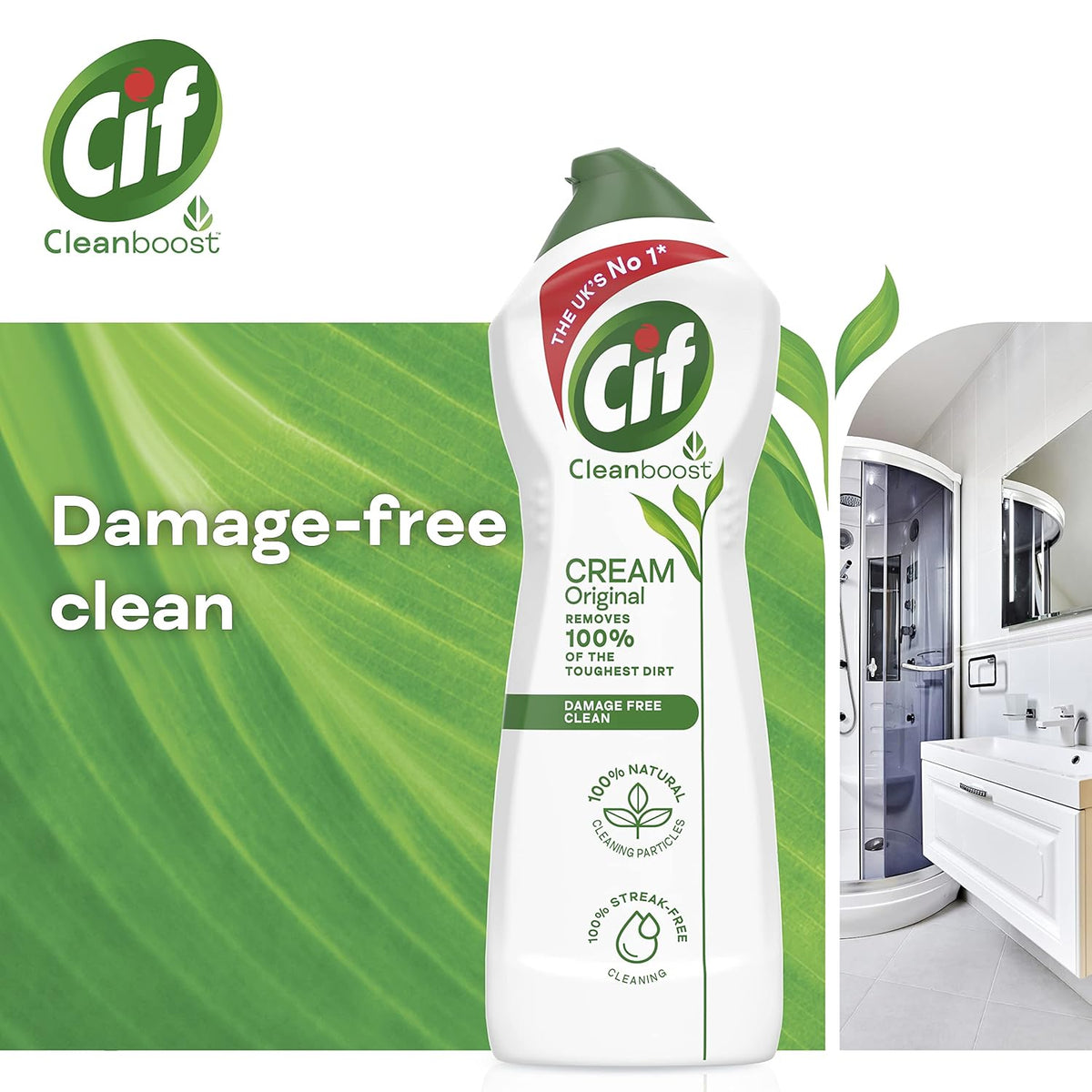 Cif Original Cream Surface Cleaner - 500 ml