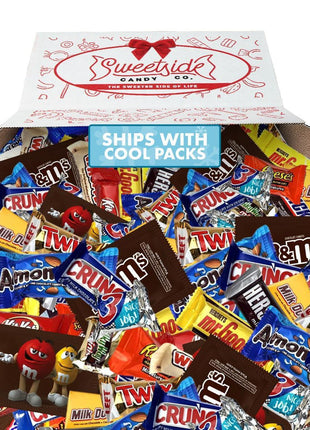Chocolate Candy variety pack - Bulk 5 pound, Assorted Bulk Chocolate Mix, Office Candy Assortment for Birthday Party, Holiday, Easter, Kids, College Students & Adults.
