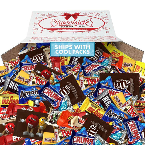 Chocolate Candy variety pack - Bulk 5 pound, Assorted Bulk Chocolate Mix, Office Candy Assortment for Birthday Party, Holiday, Easter, Kids, College Students & Adults.