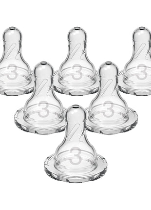 Dr. Brown's Original Nipple, Level 3 (6m+), 6 Count