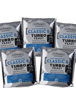 Still Spirits Turbo Classic 8 Yeast (Pack of 5)