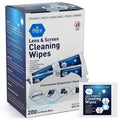 MED PRIDE Anti-Fog Lens and Screen Cleaning Wipes for Eyeglasses, Touch Screens, Premoistened, Anti-Static, Quick-Dry (200 200 Count (Pack of 1))
