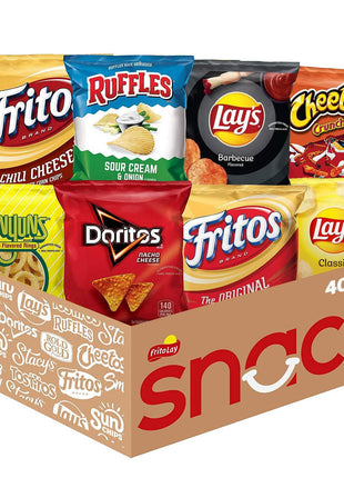Frito-Lay Variety Packs, Party Mix, Single Serve Bags (40 Pack)