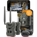 SPYPOINT Flex-M Twin Pack Cellular Trail Cameras - Best Hunting Accessories, No WiFi Needed, GPS, Night Vision, Dual-Sim LTE, IP65 Water-Resistant Game Camera, 28MP Photos, 720p Videos + Sound (2)