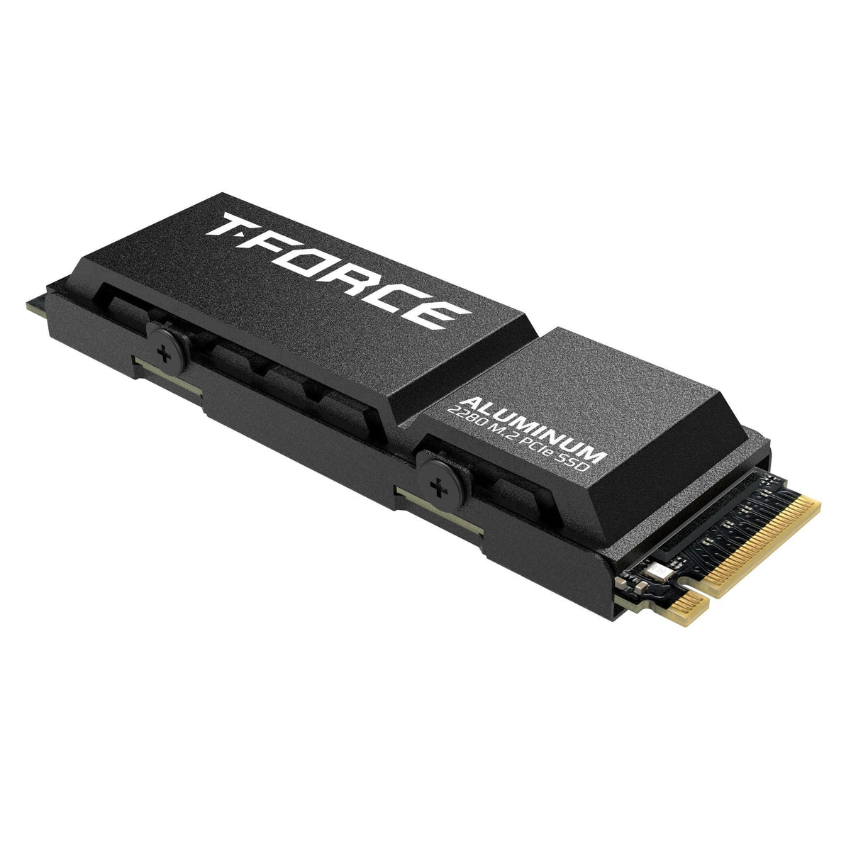 TEAMGROUP T-Force G70 PRO Aluminum Heatsink 2TB DRAM SLC Cache 3D TLC NAND NVMe InnoGrit PCIe Gen4x4 M.2 2280 Gaming Internal SSD Works with PS5 Read/Write 7400/6800 MB/s TM8FFH002T0C128
