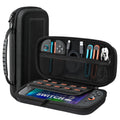 TiMOVO Carrying Case for Nintendo Switch 2 (2025), Large Capacity Protective Hard Shell Portable Travel Case Pouch for Switch 2, with 10 Game Card Slots and Pockets for Console & Accessories, Black