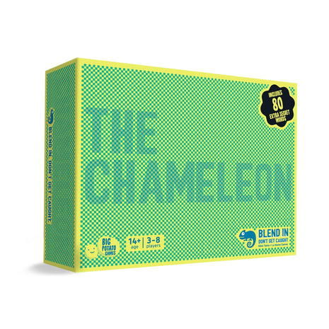 The Chameleon Social Deduction Game for Adults, Ages 12+ | Spot the Imposter, Find the Traitor, Award-Winning Secret Word Game, 3-8 Players, Teens & Adults, Perfect for Summer Parties