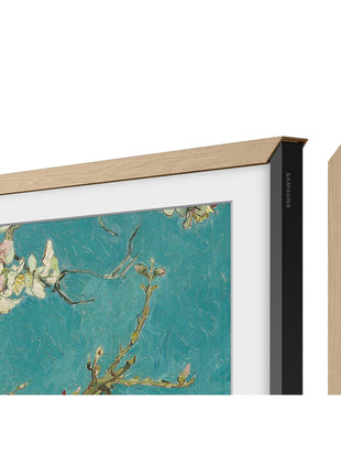 Samsung 50-inch The Frame Customizable Bezel, Modern Teak (VG-SCFA50TKBZA, 2021 Model)