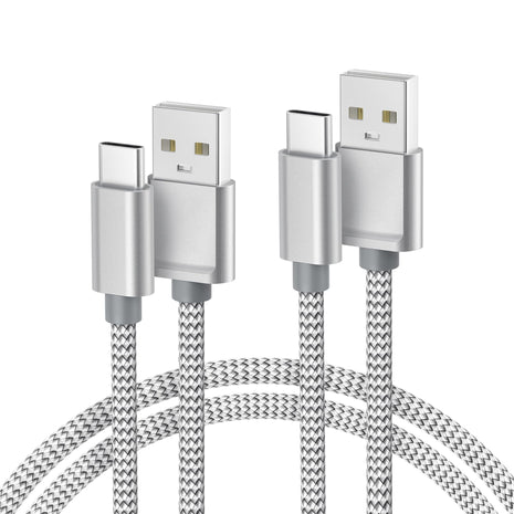 Basesailor for iPhone 17 16 15 Pro Max Charger Cord 6.6FT,USB to USB C Cable 2Pack,Type C Charging Power Cord for Apple iPad 10 Air 4 5,Samsung Galaxy S25 S24 S23 S22 Plus Ultra,A52 A53 A54,Pixel 9 8
