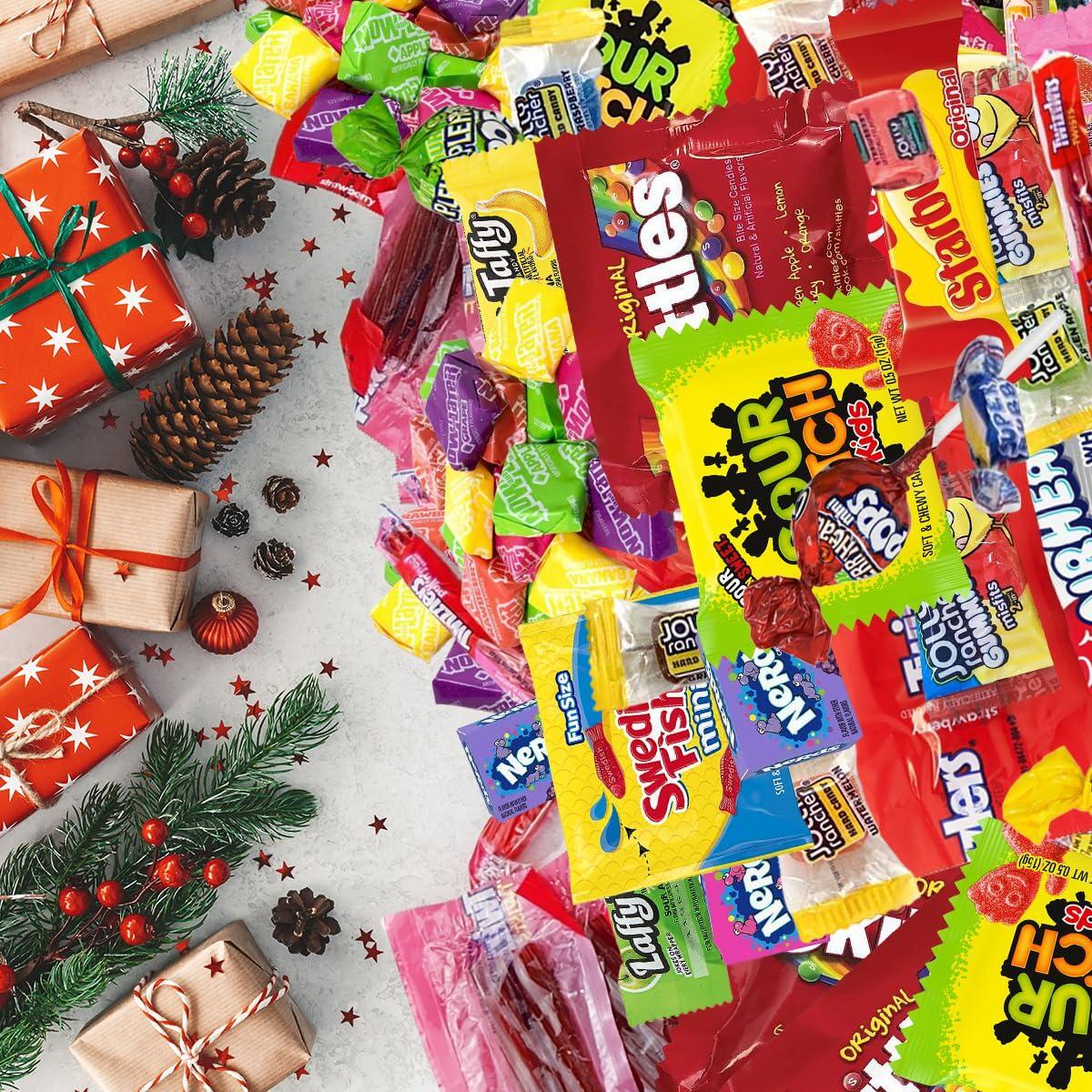 CANDY VARIETY PACK - 2 Lbs Assorted Classic Mix - Bulk Care Package - Office Assortment - Gift Box for Birthday Party, Kids, College Students & Adults (2 lbs)