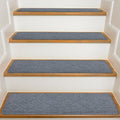 KOOTETA Stair Treads for Wooden Steps Indoor, 15 Pack 8