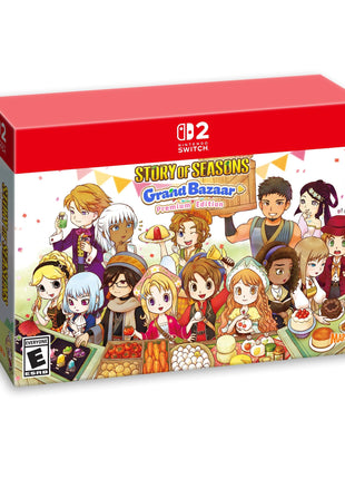 STORY OF SEASONS: Grand Bazaar - Premium Edition - Nintendo Switch 2