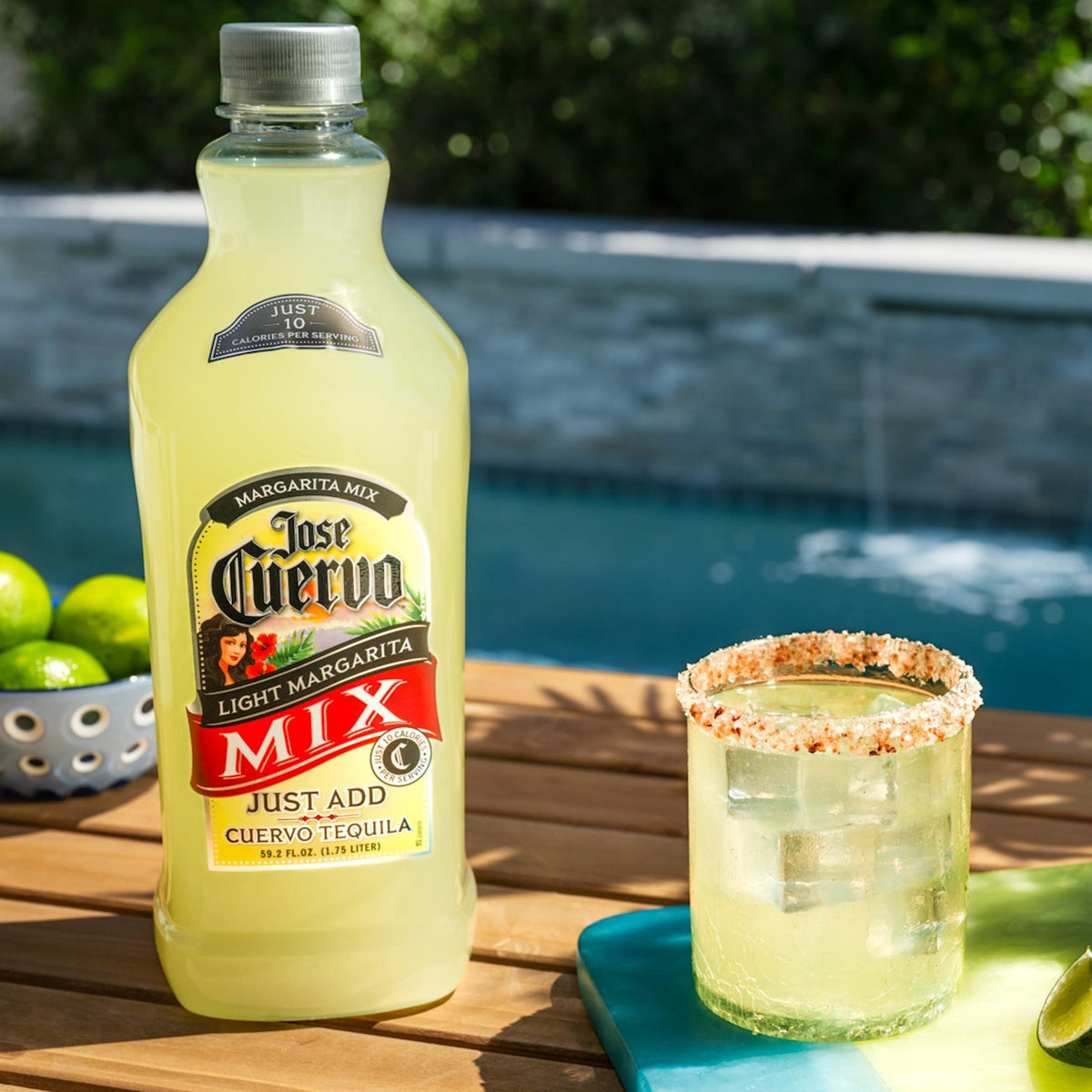 Jose Cuervo Classic Lime Light Margarita Mix, 59.2 fl oz